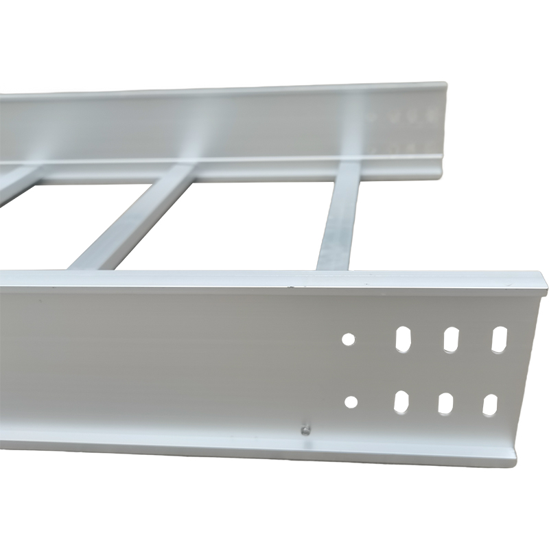 How does the bending radius design of aluminum alloy cable tray adapt to different cables?
